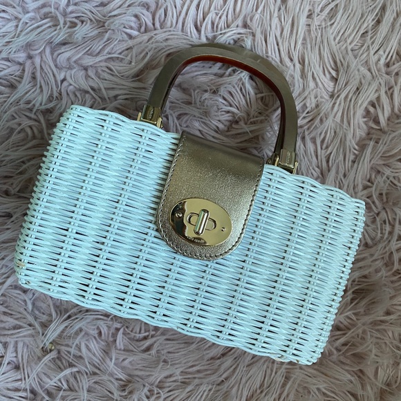Kate Spade Basket Handbag - Picture 1 of 8